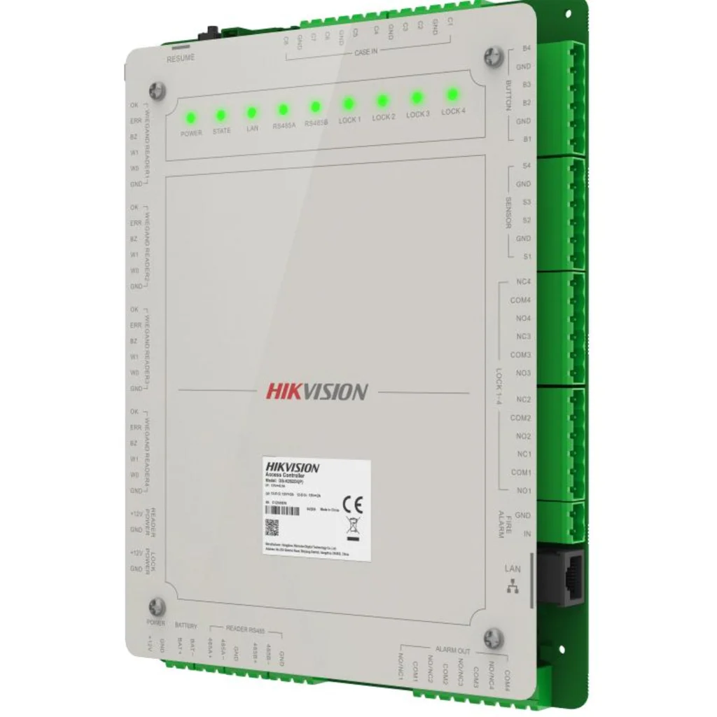 Imagen 3 de Controlador Hikvision para 4 puertas / Incluye Gabinete
