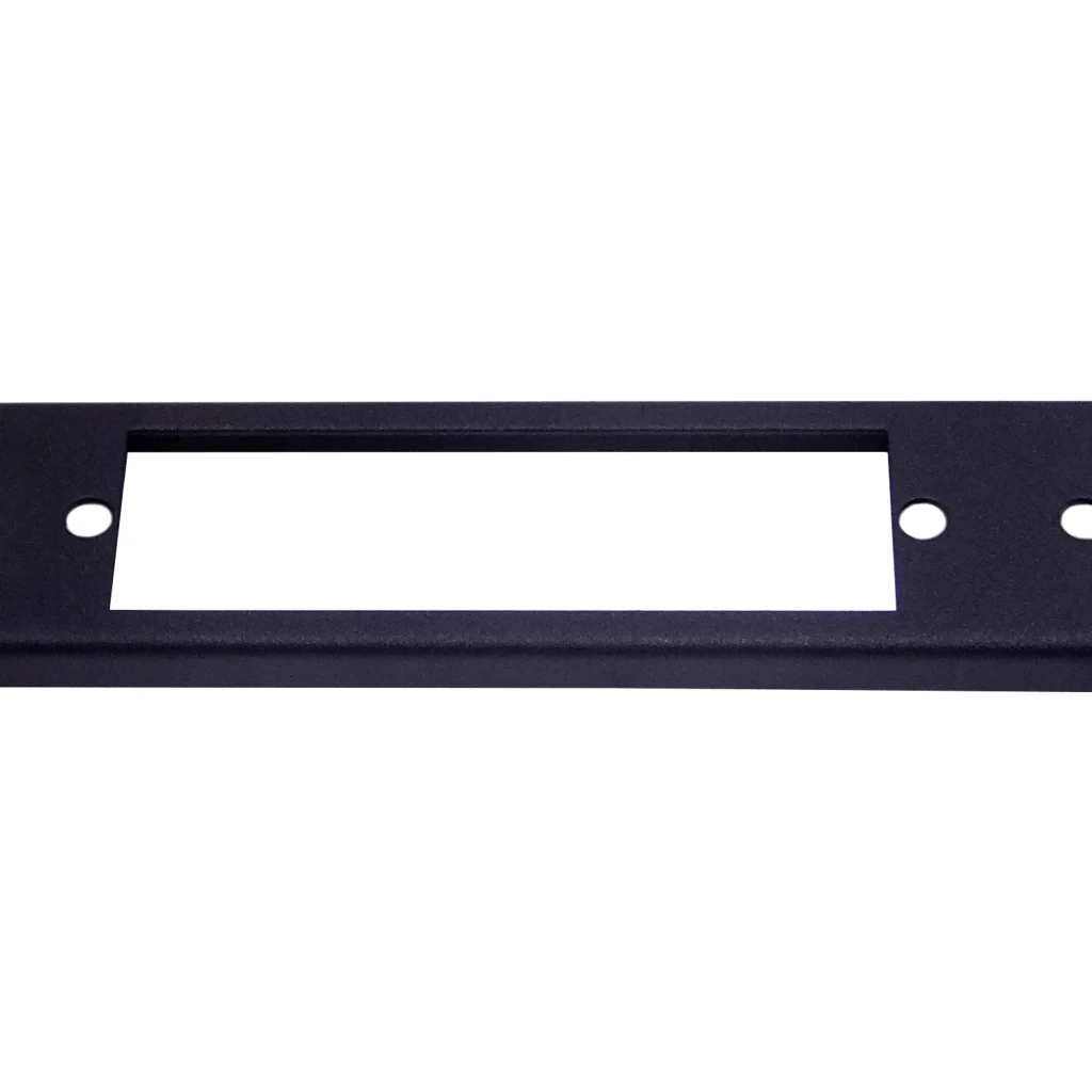 Imagen 1 de Panel Placa 1U Rack para 3 Modulos 130mm CL/TF/KEY/MPO/CASET