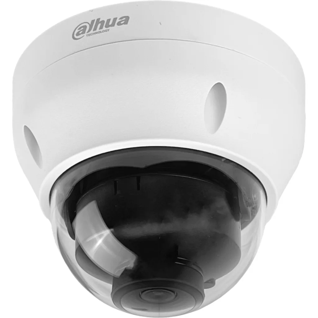 Cámara Domo Dahua 2MP Fijo-2,8mm IP67 IK10 PoE IR30mt MicroSD WizSense