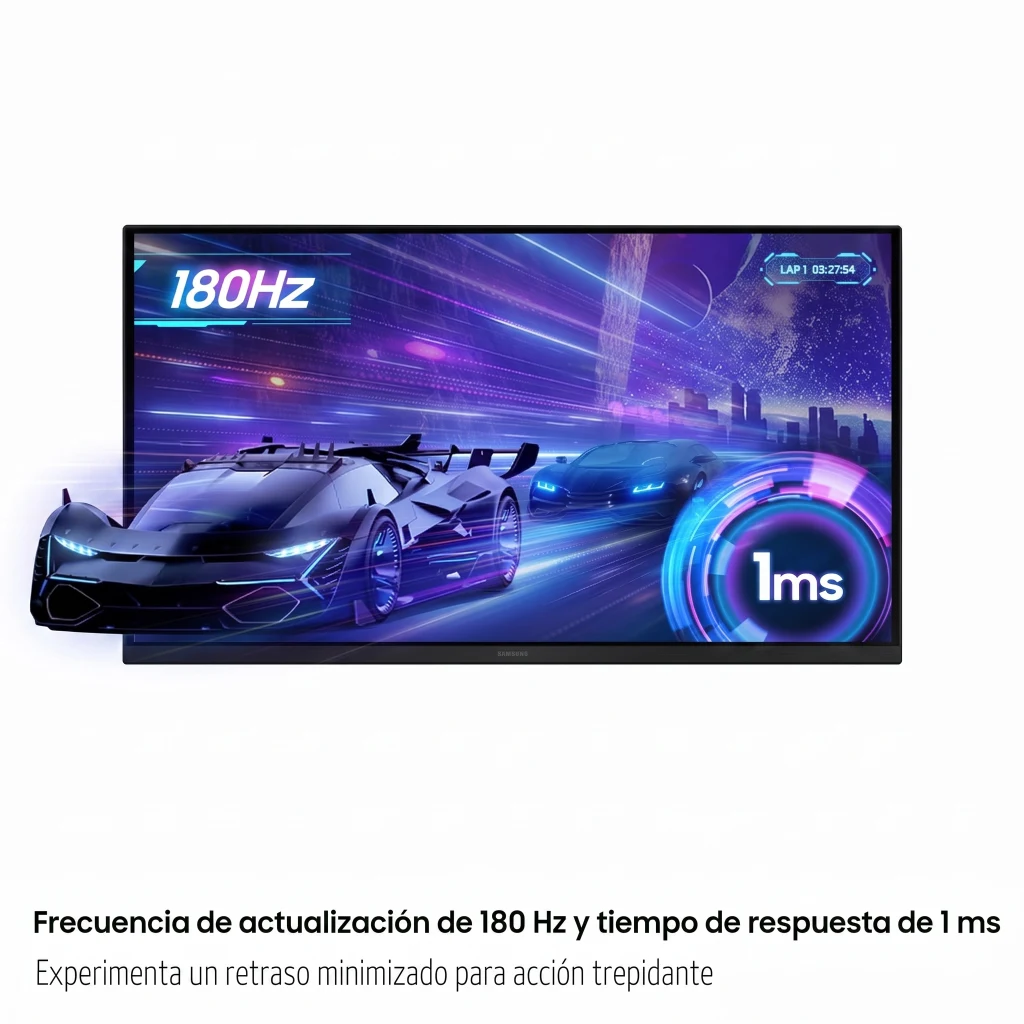 Imagen 4 de Monitor Gamer Samsung Odyssey G5 G50F 27" QHD 2560*2440 HDMI 180Hz 1ms GTG  