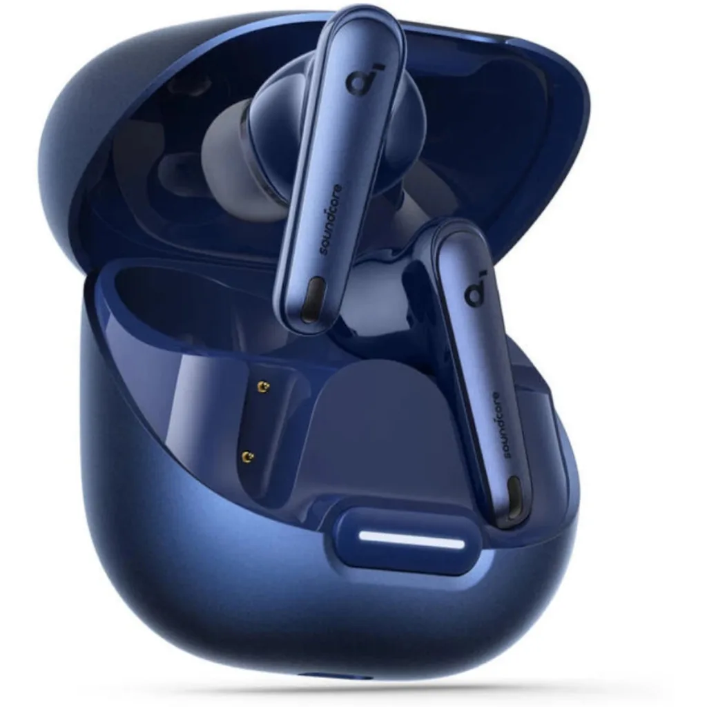 Audifono True Wireless Noise Cancelling Liberty 4 NC Soundcore Azul