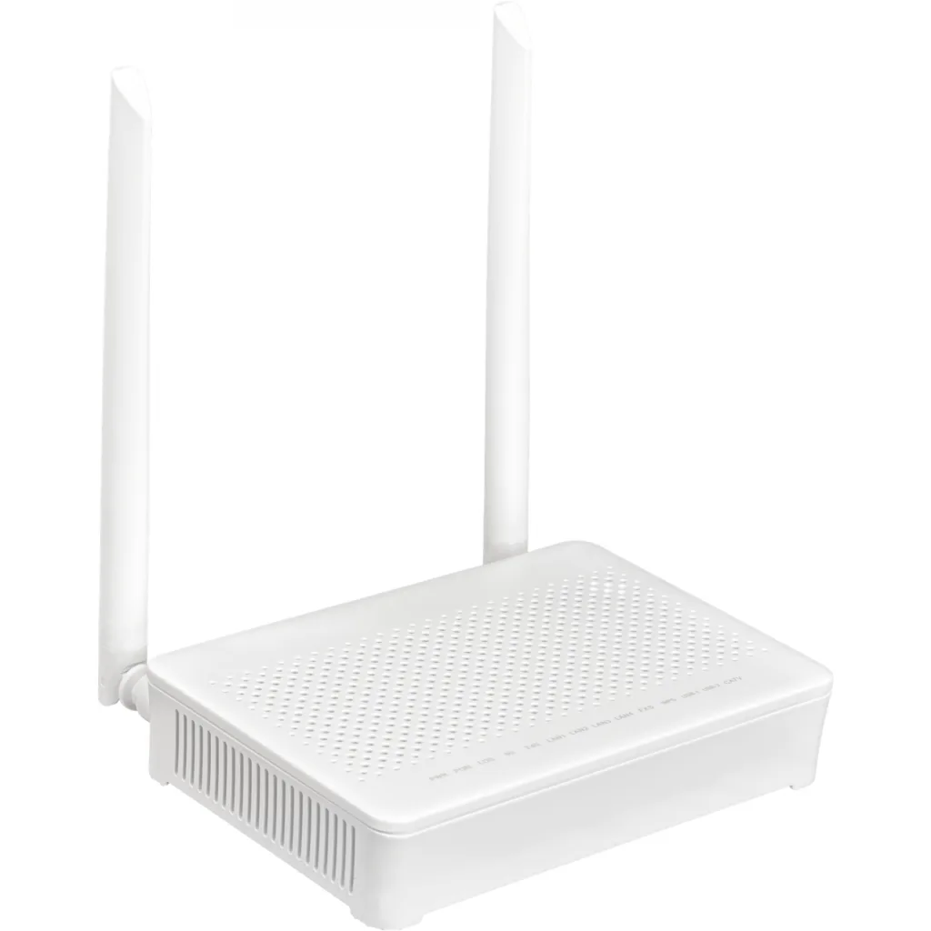 ONU XPON CATV WiFi-AC 4-1000 1-F-H RJ11-FXS SC/APC 2-USB-AH req-12V