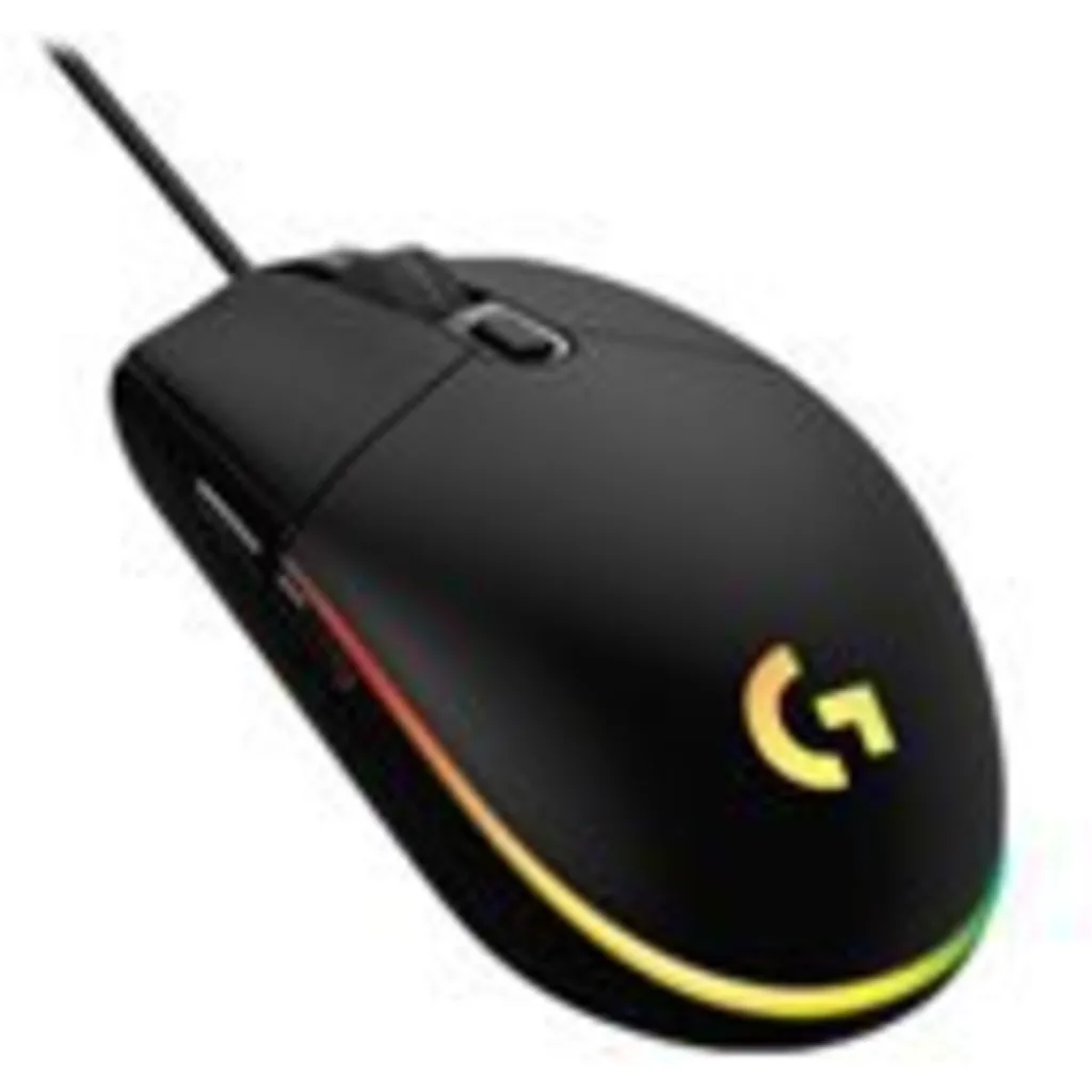 Imagen 10 de Mouse Gamer Alámbrico Logitech G203 RGB 6 Botones 8000dpi USB Negro