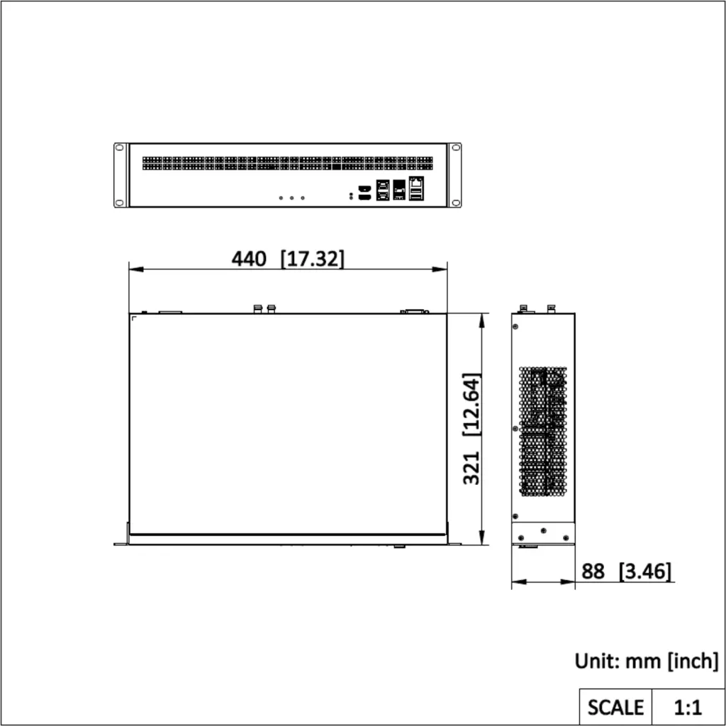 Imagen 3 de Decodificador Hikvision 16-ch 12MP o 128-ch 1080P build-in 16 port 100M