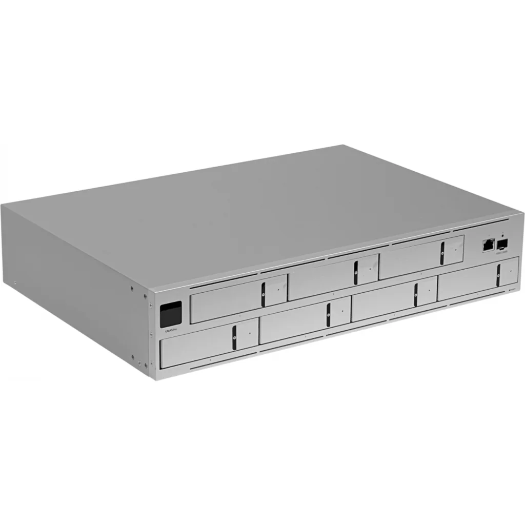 Imagen 5 de NAS Ubiquiti UNAS-PRO, 7 Bahías 2.5"/3.5" 2U 10Gbps Cortex-A ARM 8GB LAN SFP+