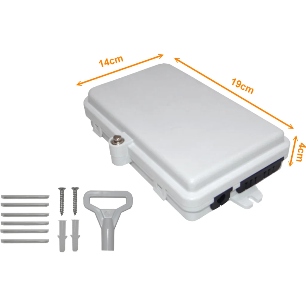 Imagen 4 de 6-Manguito 6-CL-Rectangular IP65 Caja Blanco-Invierno Fibra NAP