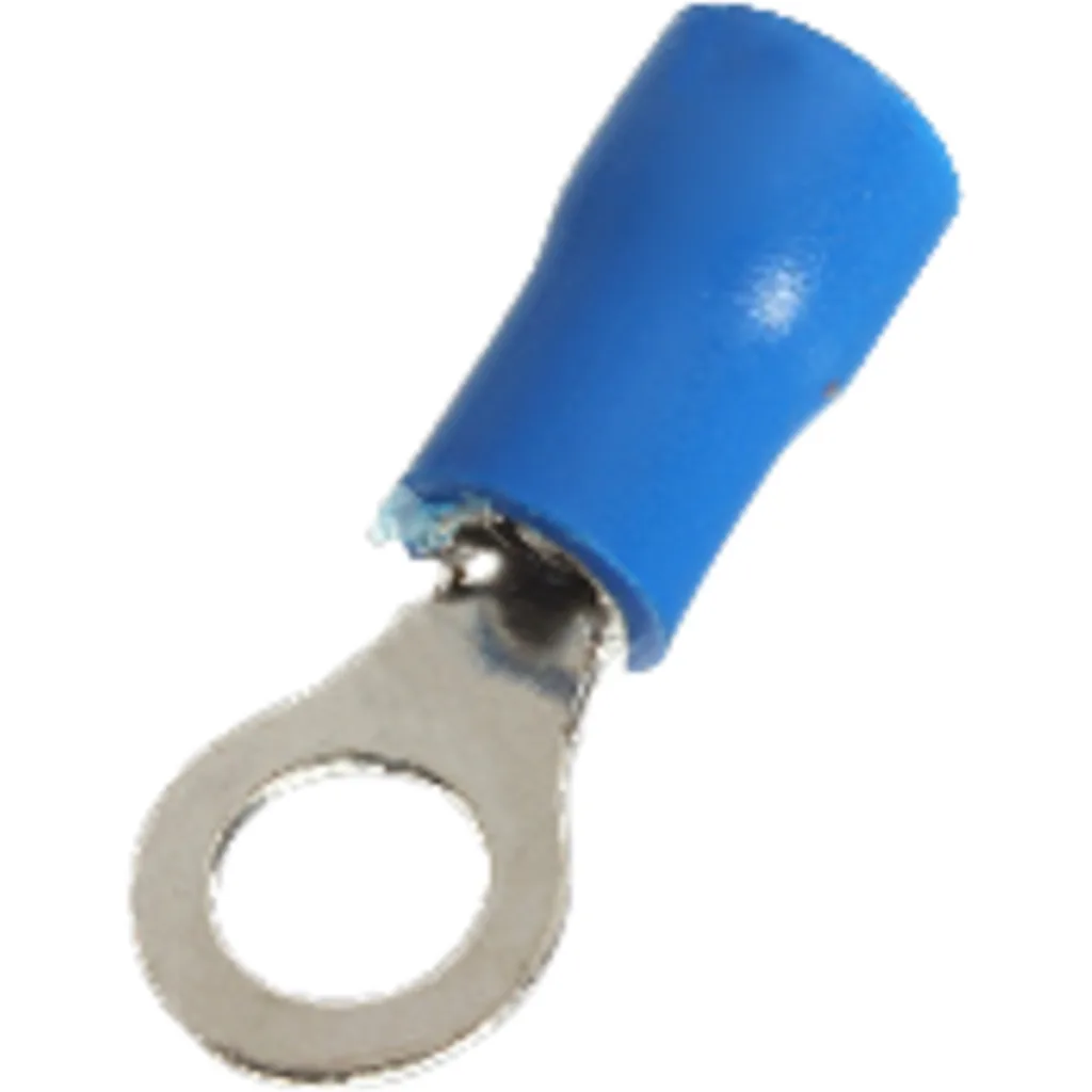 Ojo-4,3mm 1,5-2,5mm2-Cable 100-unids. Conector Azul Aislado PVC