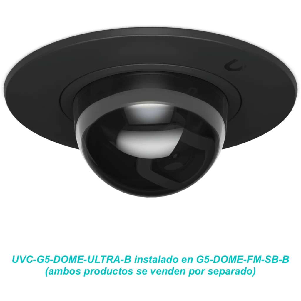 Imagen 2 de UI Negro Soporte Cielo Empotrado Burbuja Ahumada p/UVC-G5-Dome-Ultra