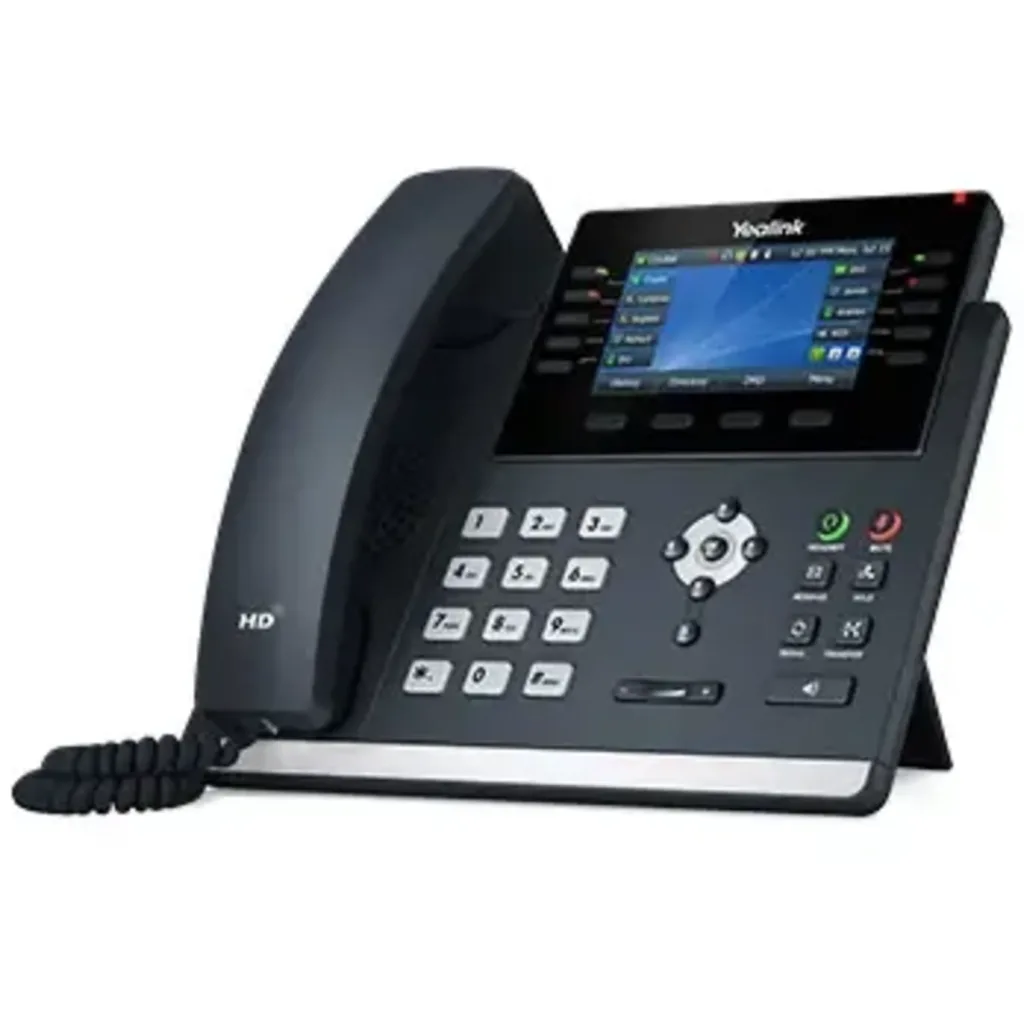 Imagen 1 de Teléfono Yealink SIP-T46U Pantalla color 4.3" 2*USB 2 Gigabit PoE WiFI 2*RJ9