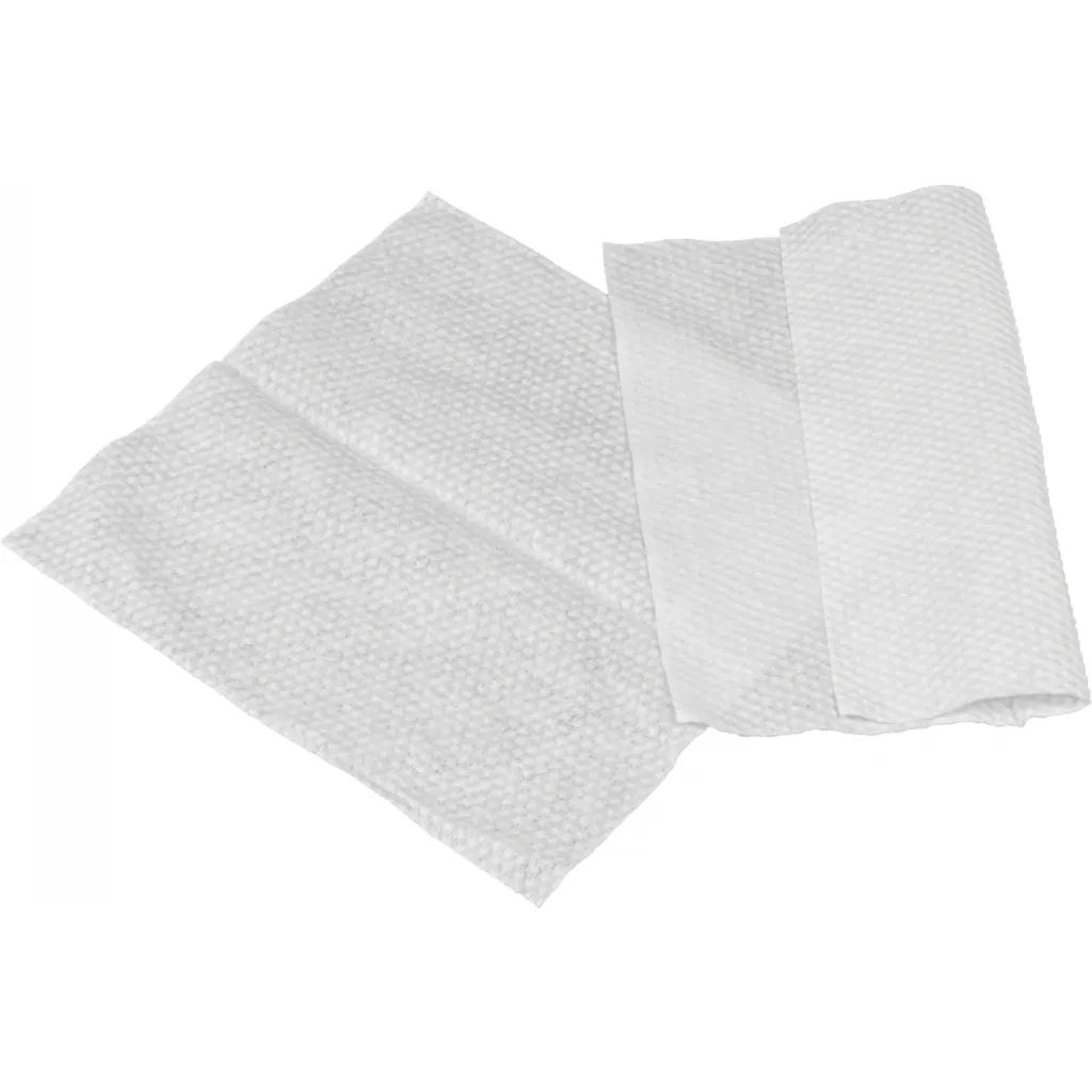 Toalla Desechable Algodon 20x20cm 60un Flamenco Color Blanco Liso