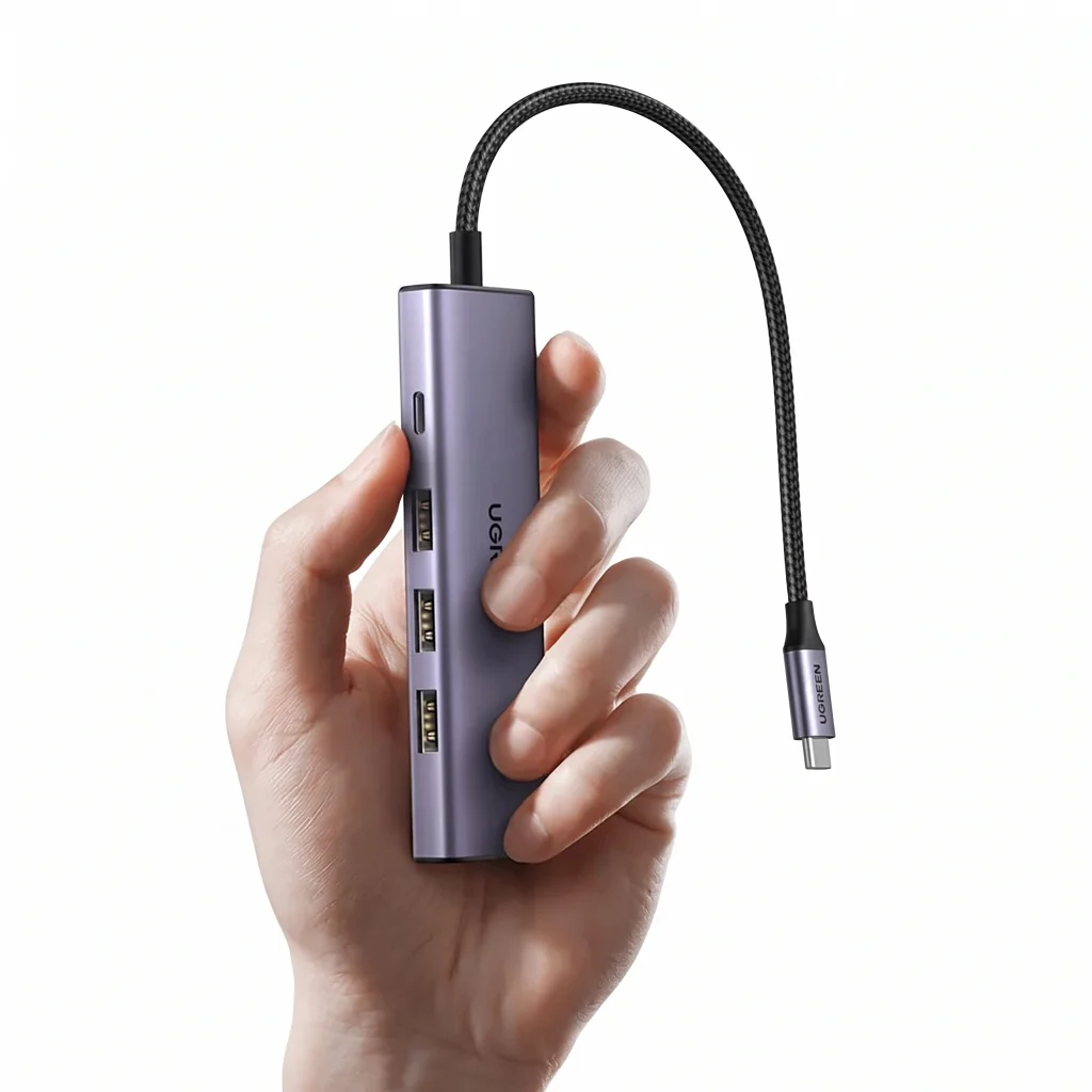 Imagen 7 de HUB Ugreen CM511 USB-C Multipuertos 4k 60Hz HDMI USB-A*3 PD 100W Aluminio