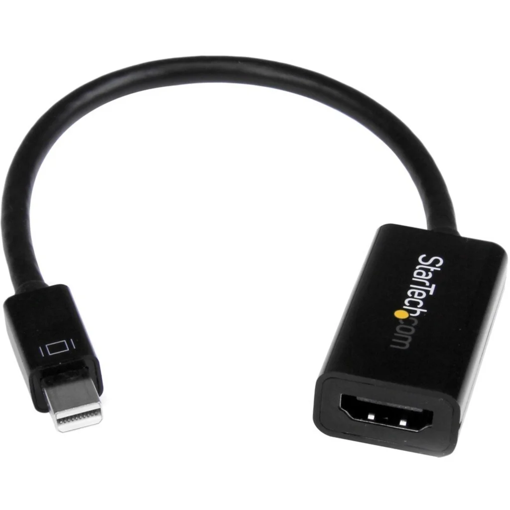 Conversor de Video MiniDisplayPort a HDMI 4K 30Hz Negro