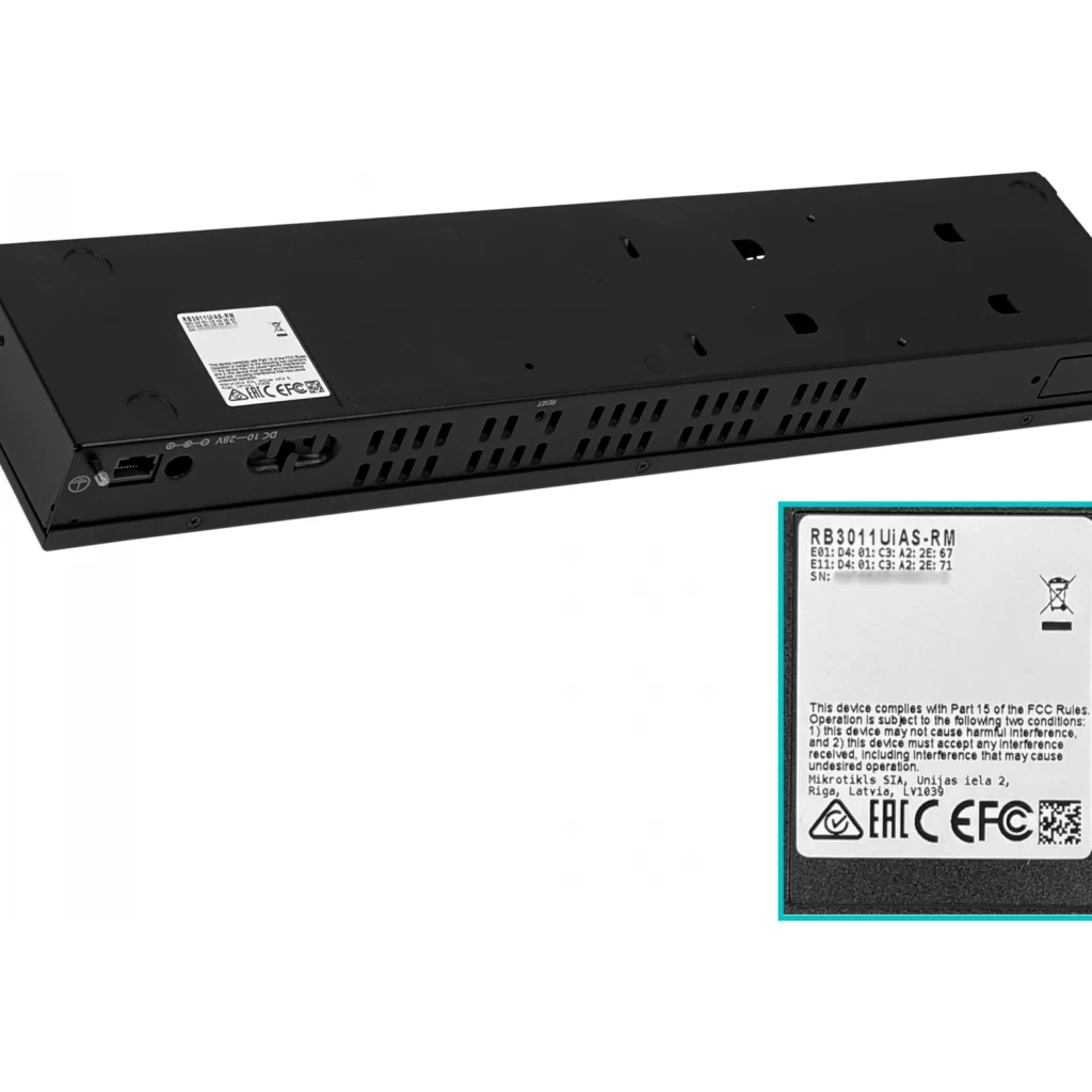 Imagen 2 de Router RB3011UiAS-RM con CPU ARM dual core, 10 puertos Gigabit, SFP, USB 3.0 y RouterOS. Potente solución rack para redes empresariales.