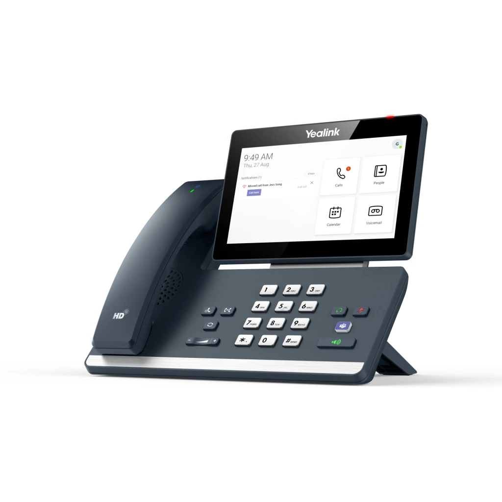 YEALINK Telefono ejecutivo de escritorio Smart Business para Teams , WIFI, Bluetooth , pantalla 7? a