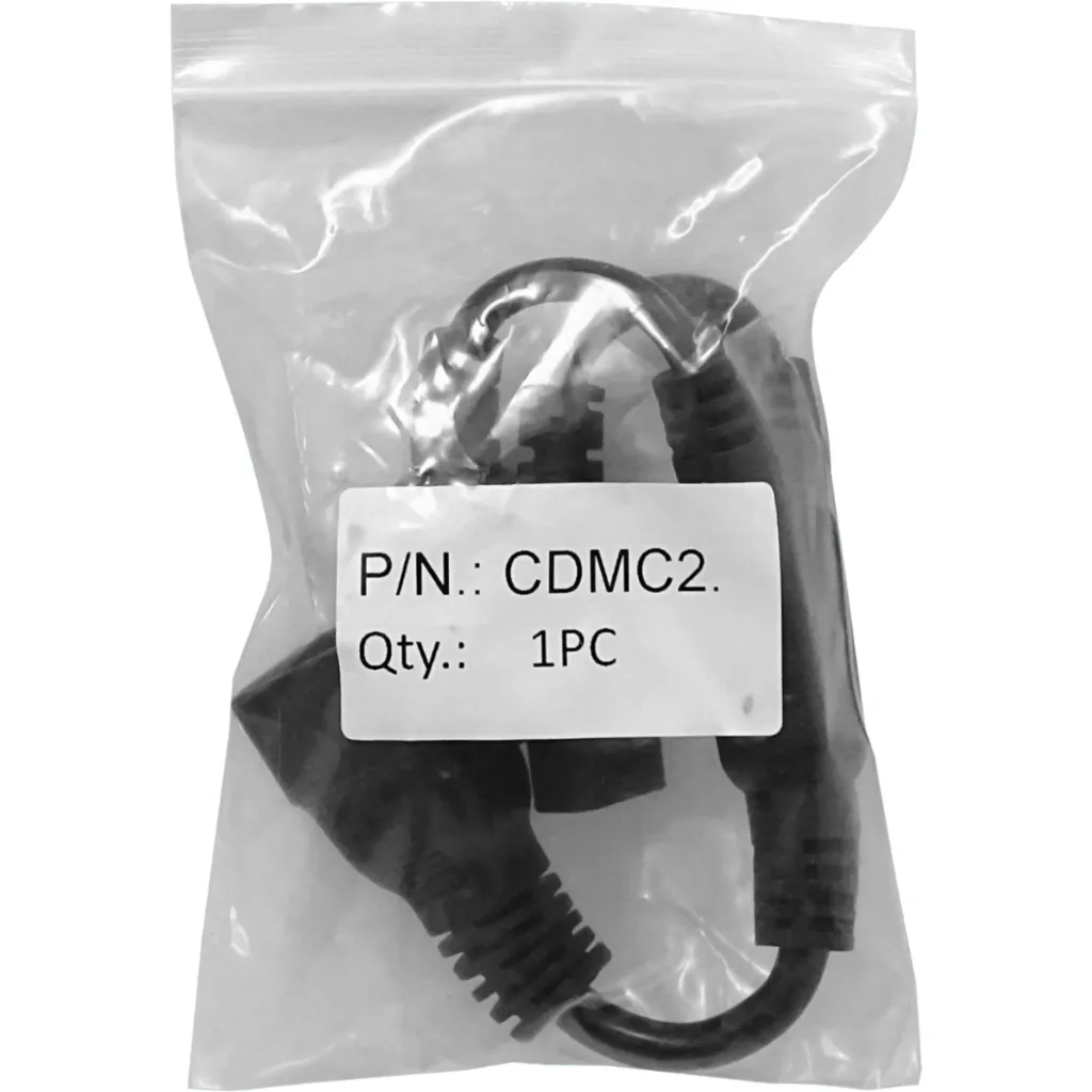 Imagen 2 de Cable de Poder CDMC2, 2* C13 Hembra 10A, 1* C20 Macho 16A, 8+5cm