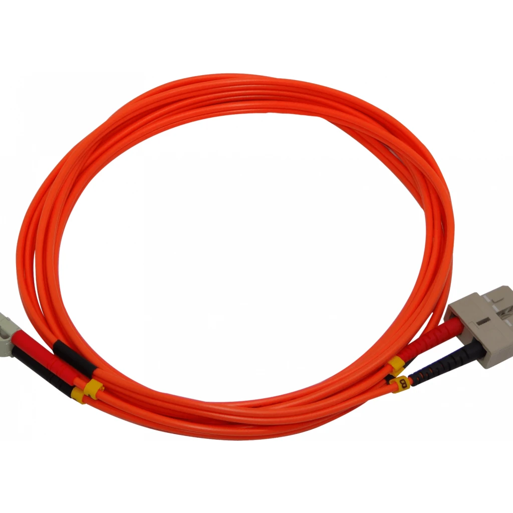 3mt LC-SC OM1 MultiModo MM Duplex Jumper Fibra 3mm 62.5/125um