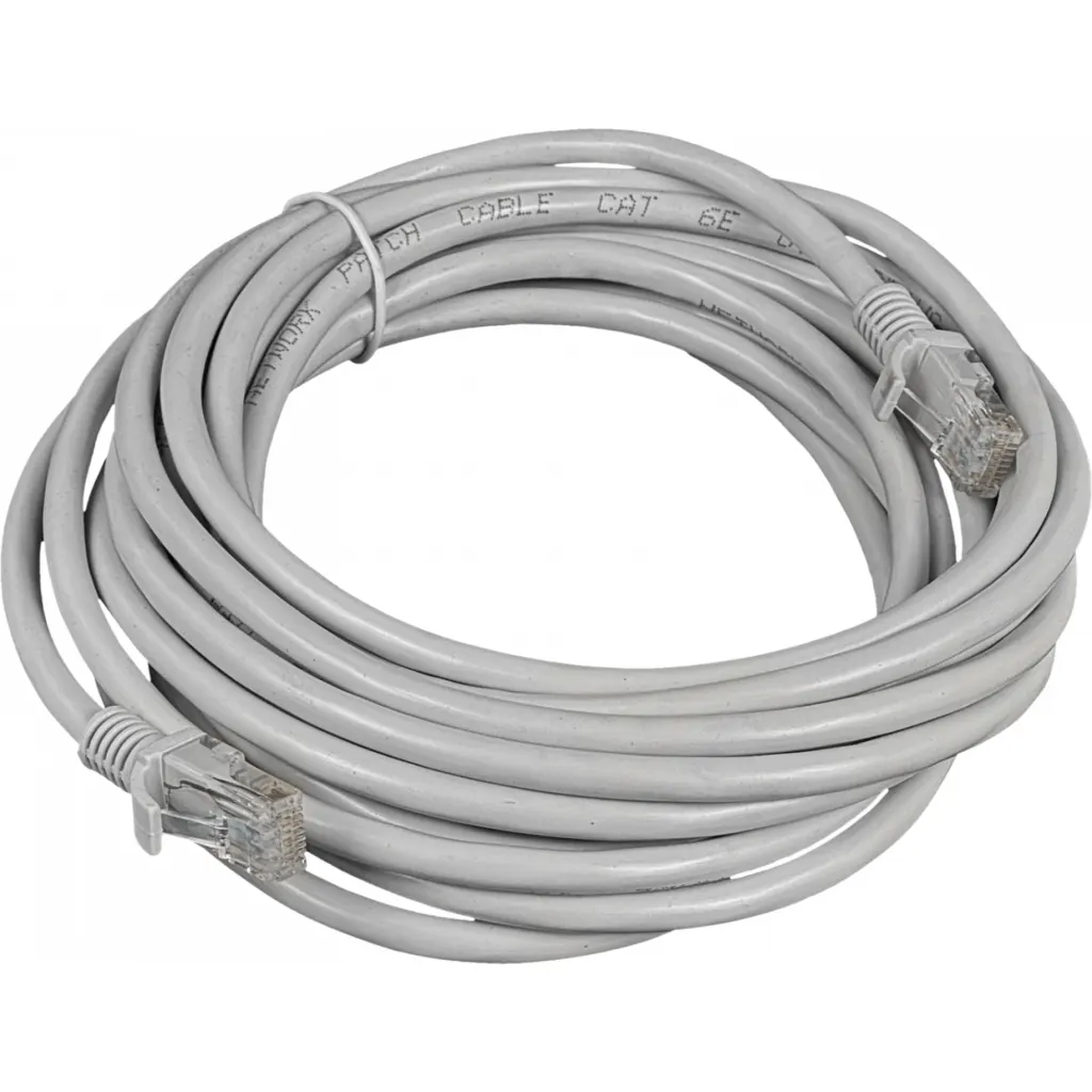 Imagen 2 de Cable Patch Inyectado Multifilar Linkmade 5 metros Gris 