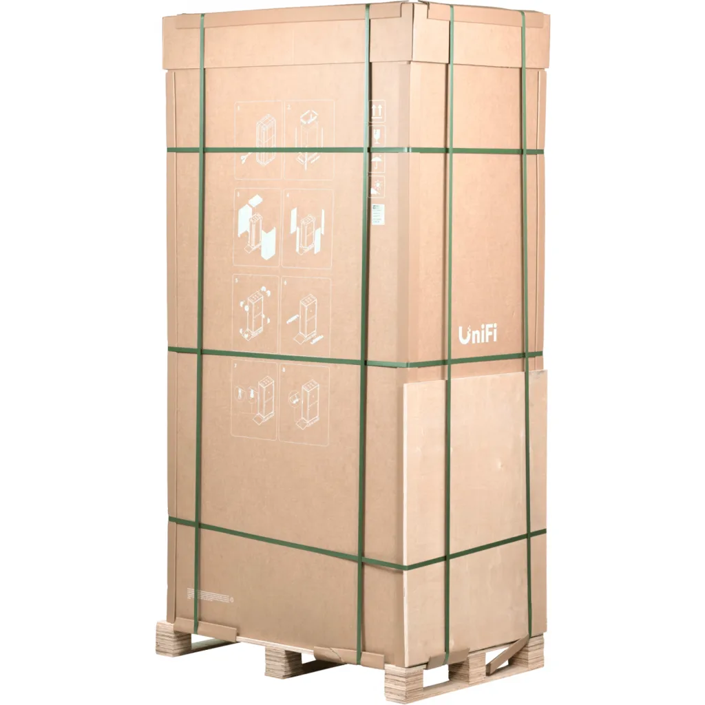 Imagen 3 de UBIQUITI Microperforada 42U 1000mm 100cm-Fondo Rack Blanco Ventilador