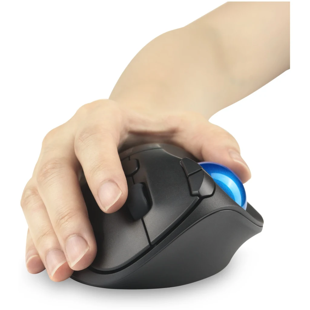 Imagen 1 de Mouse Kengsington Trackball Pro Fit Ergo TB450 Conexión Inalámbrica Color Negro