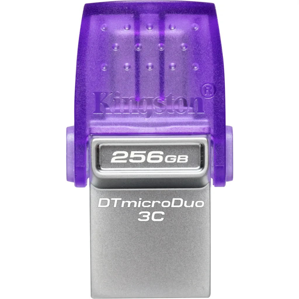 Imagen 2 de Pendrive 256GB Kingston DataTraveler microDuo 3C dual USB-A/USB-C Lec200MB/s