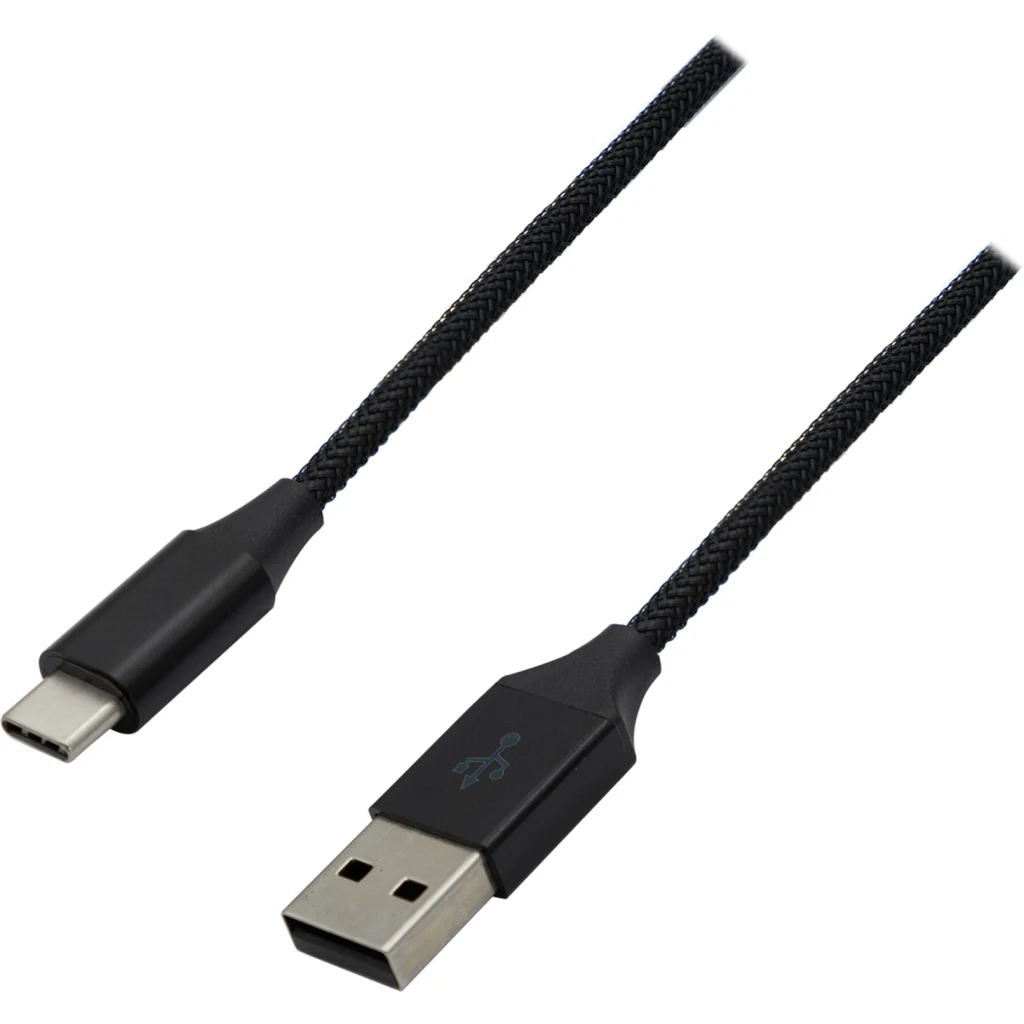 Imagen 2 de DHC-TC102-1M CABLE TRENZADO USB 2,0 A USB-C 1 METRO