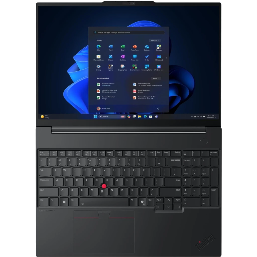 Imagen 7 de Notebook Lenovo ThinkPad E16 Gen3 Core 7 240H 16GB 512GB 16" W11P