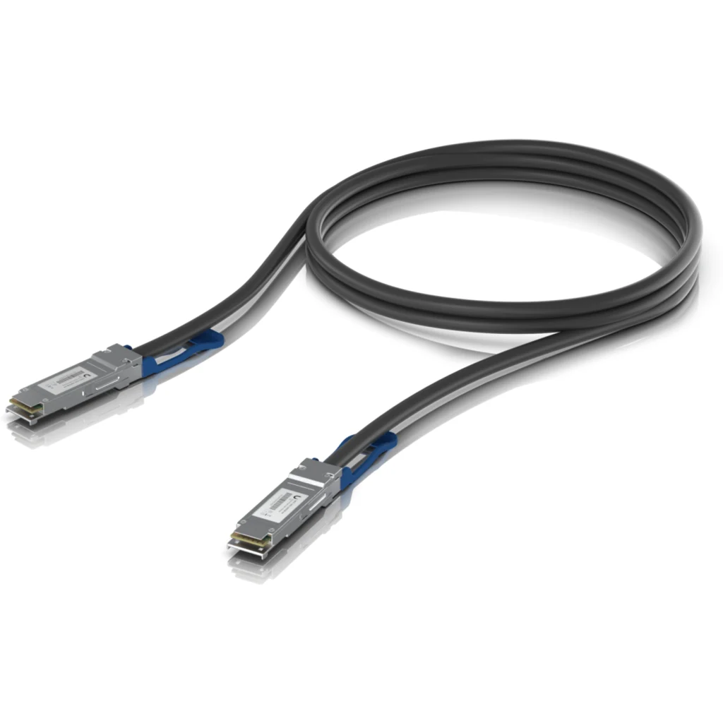 Imagen 1 de UI 1mt QSFP28-100G Cable Directo DAC Cobre 30AWG UACC-DAC-QSFP28-1M
