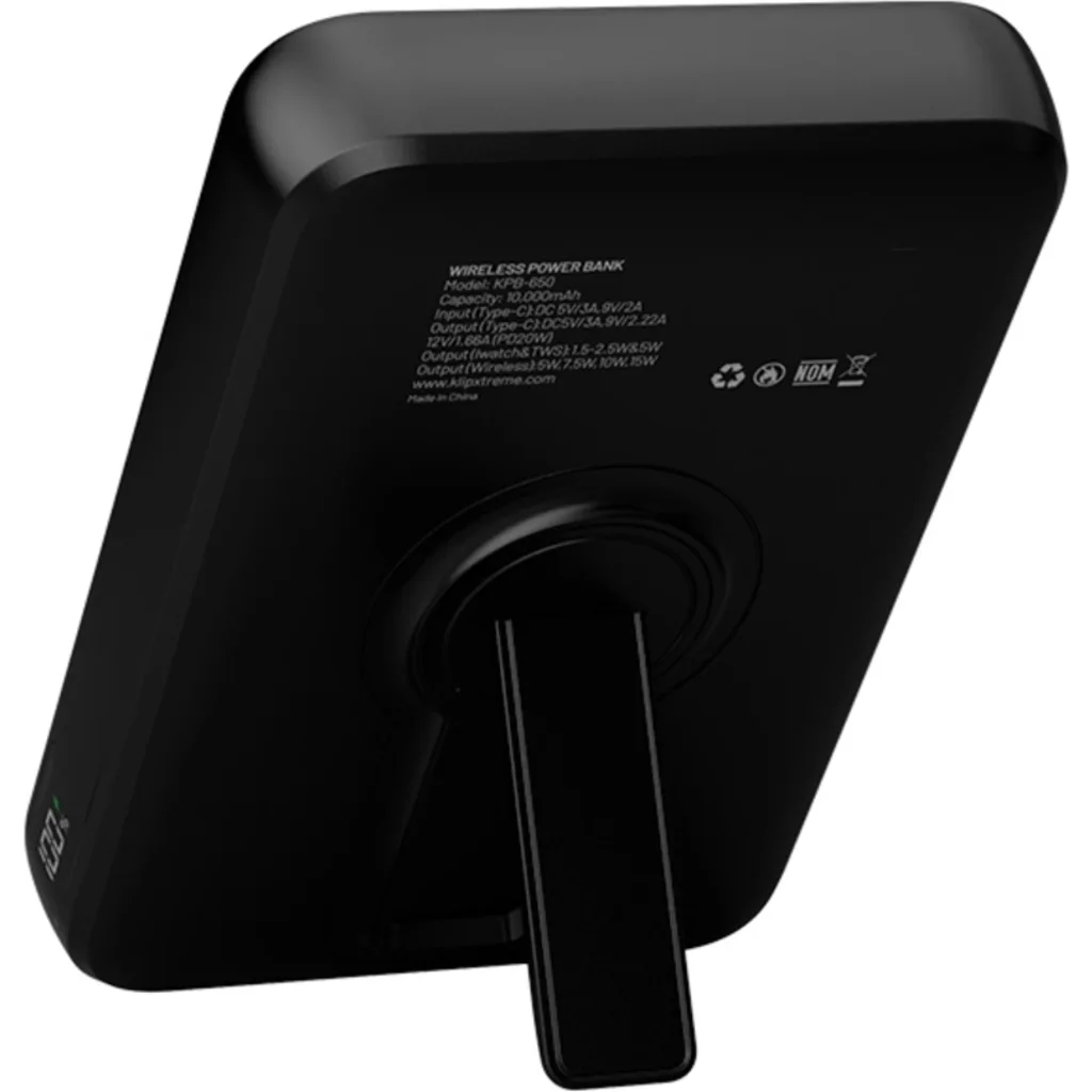 Imagen 4 de Power Bank KlipX KPB-650, 10000mAh Entrada USB-C, Salida USB-C USB-A