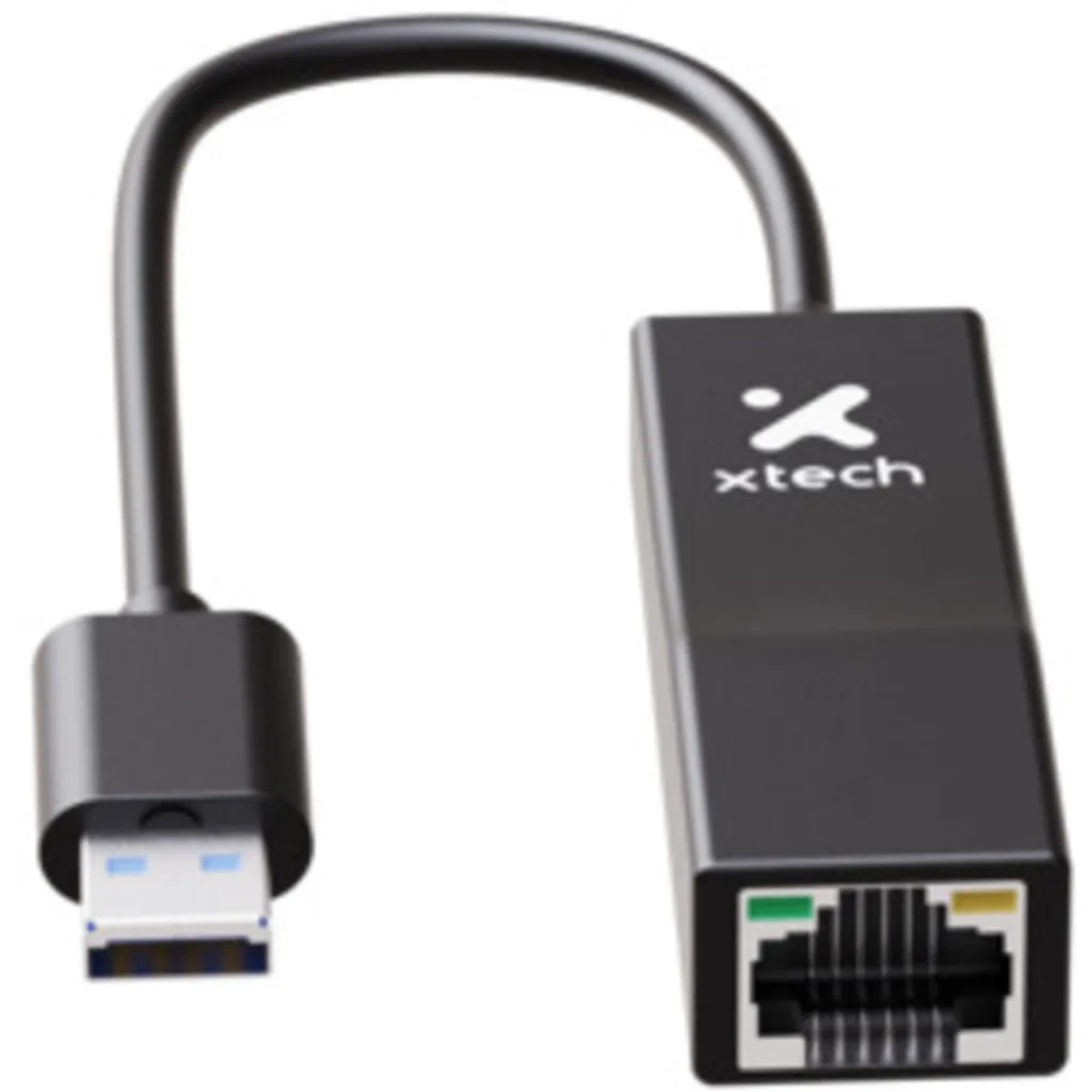 Imagen 1 de Adaptador de Red USB 3.0 a LAN RJ-45 PVC 28AWG Longitud de cable 17 cm