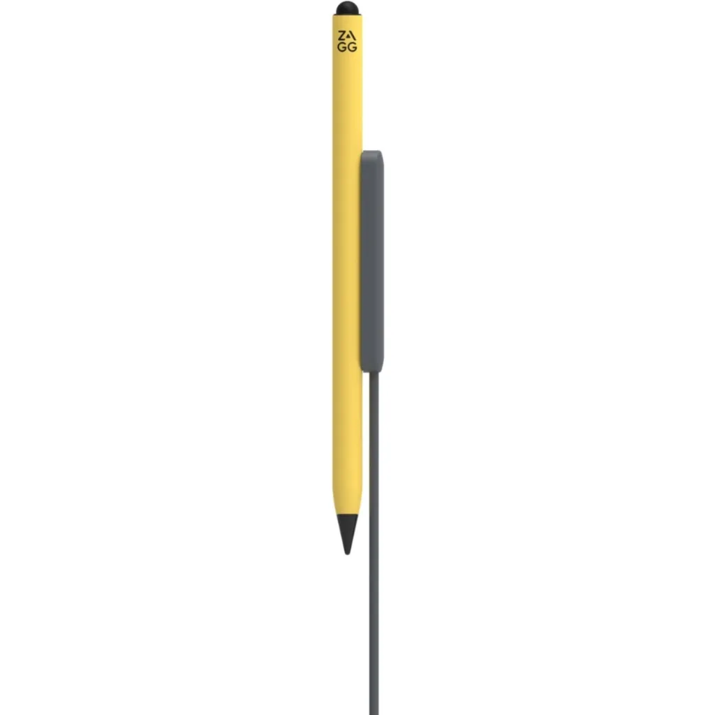 Imagen 2 de Lápiz Zagg Pro stylus 2 para iPad con carga inalámbrica Color Amarillo