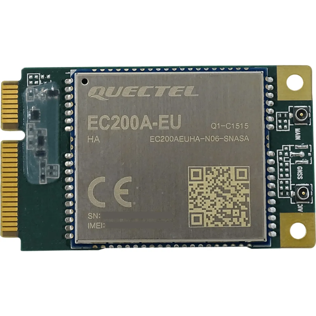 Imagen 1 de MIKROTIK LTE4 1/3/5/7/8/20/28 38/40/41 3G-R7 1/5/8 2G-Class12 MiniPCIe