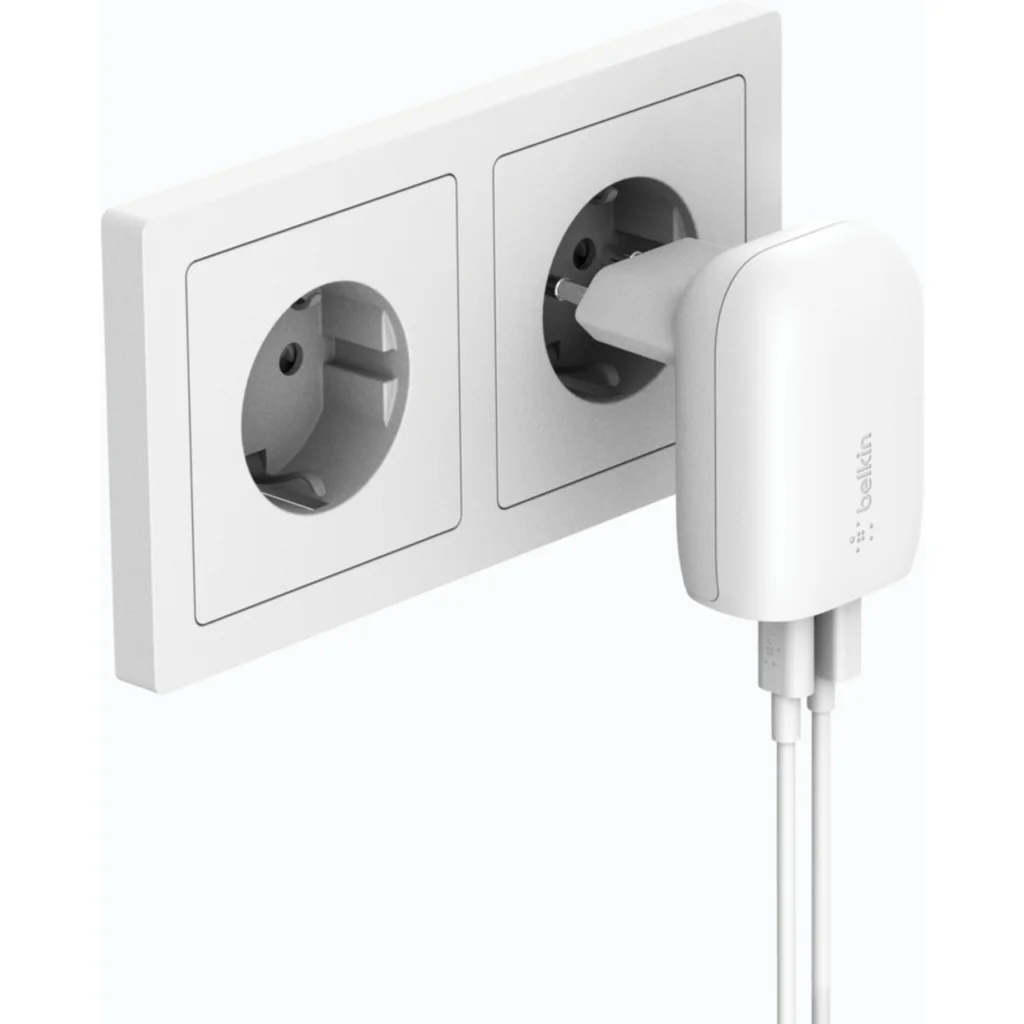 Imagen 1 de 37W USB-C PD 3.0 WAL CHARGER 1x USB A + 1x USB C