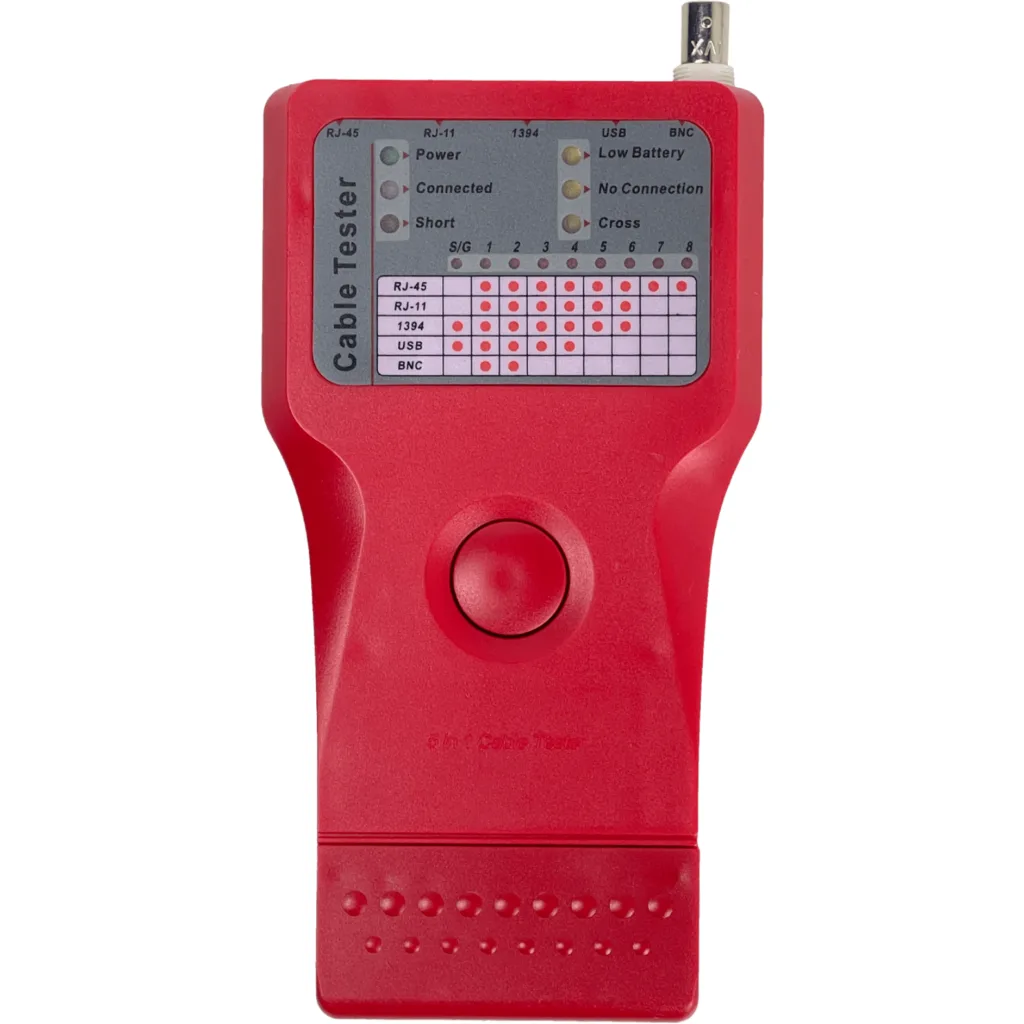 Imagen 3 de TESTER 1-USB 1-1394 1-BNC 1-RJ45 1-RJ11 REQ/BAT-9V