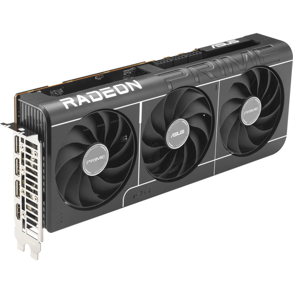 Imagen 2 de Tarjeta de Video Asus Prime RX9070 XT O16G 16GB GDDR6 1*HDMI 3*DP 2.5 Slot
