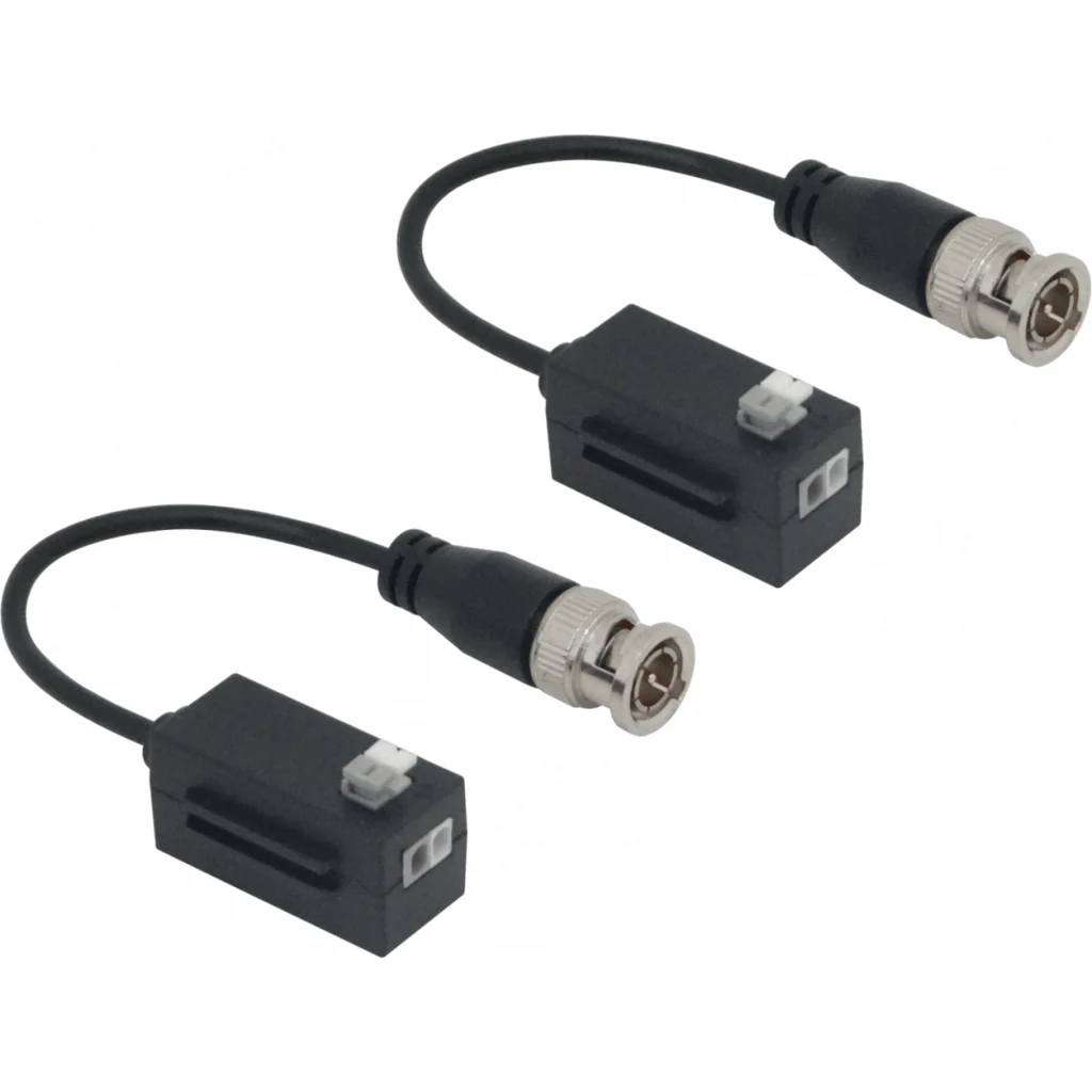 Imagen 4 de DAHUA 4K Video Balun 1-Par Pin-Push CAT5E/6 Pasivo CCTV BNC-Macho