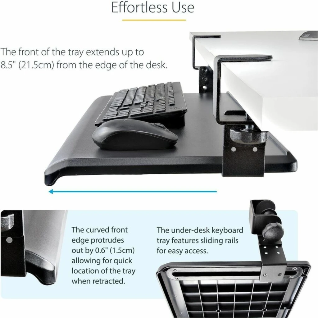 Imagen 1 de Under-Desk Keyboard Tray Adjustable