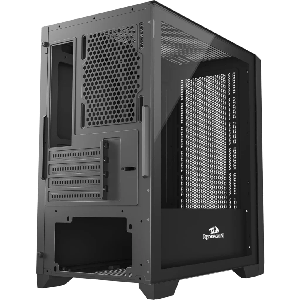 Imagen 1 de Gabinete Gamer Redragon GC-540, Vidrio templado Mini ITX, Micro ATX Negro