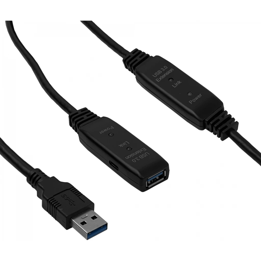 Imagen 1 de Cable USB3.0 10mt A-M A-H AM-AH Extension Activa Repetidora