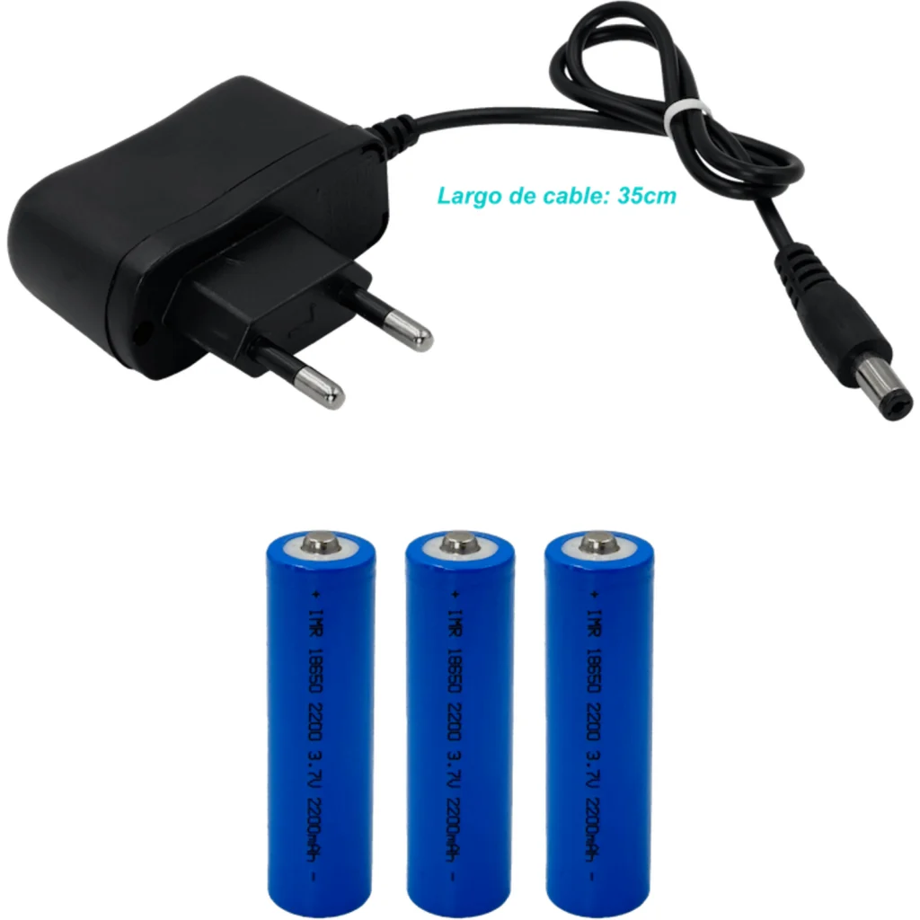 Imagen 4 de LED 100W c/Bateria Recargable Luz-Blanca Exterior IP65 inc-5V