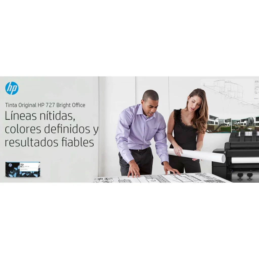 Imagen 3 de Cartridge de tinta HP 727 DesignJet negro fotográfico de 130 ml