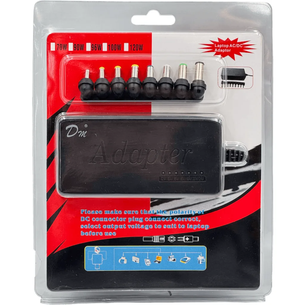Imagen 3 de Transformador Universal Variable 12-24V 96W 4A Fuente Poder 110-240VAC