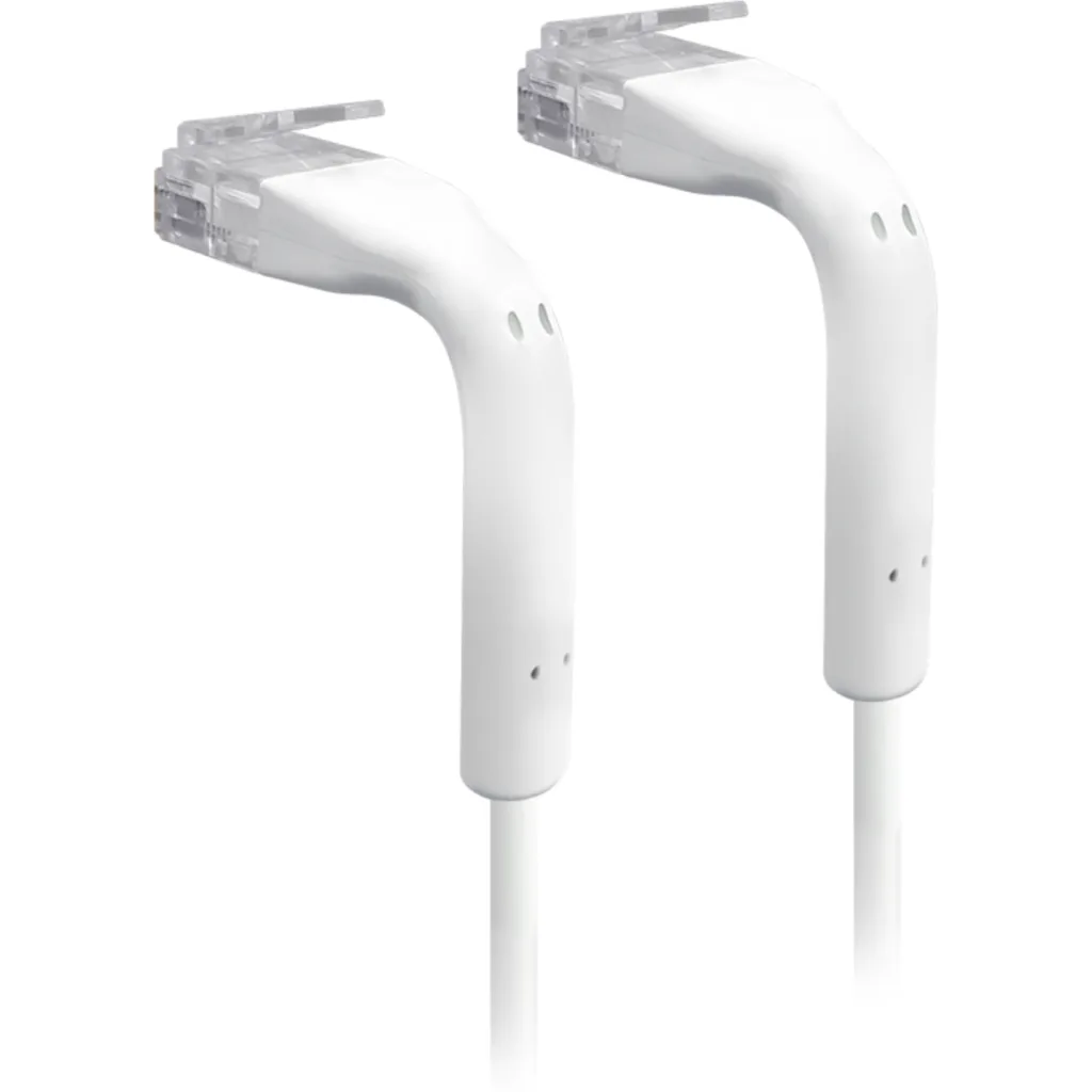 Cable de Red Ubiquiti Cat6 RJ-45 30cm Color BLANCO