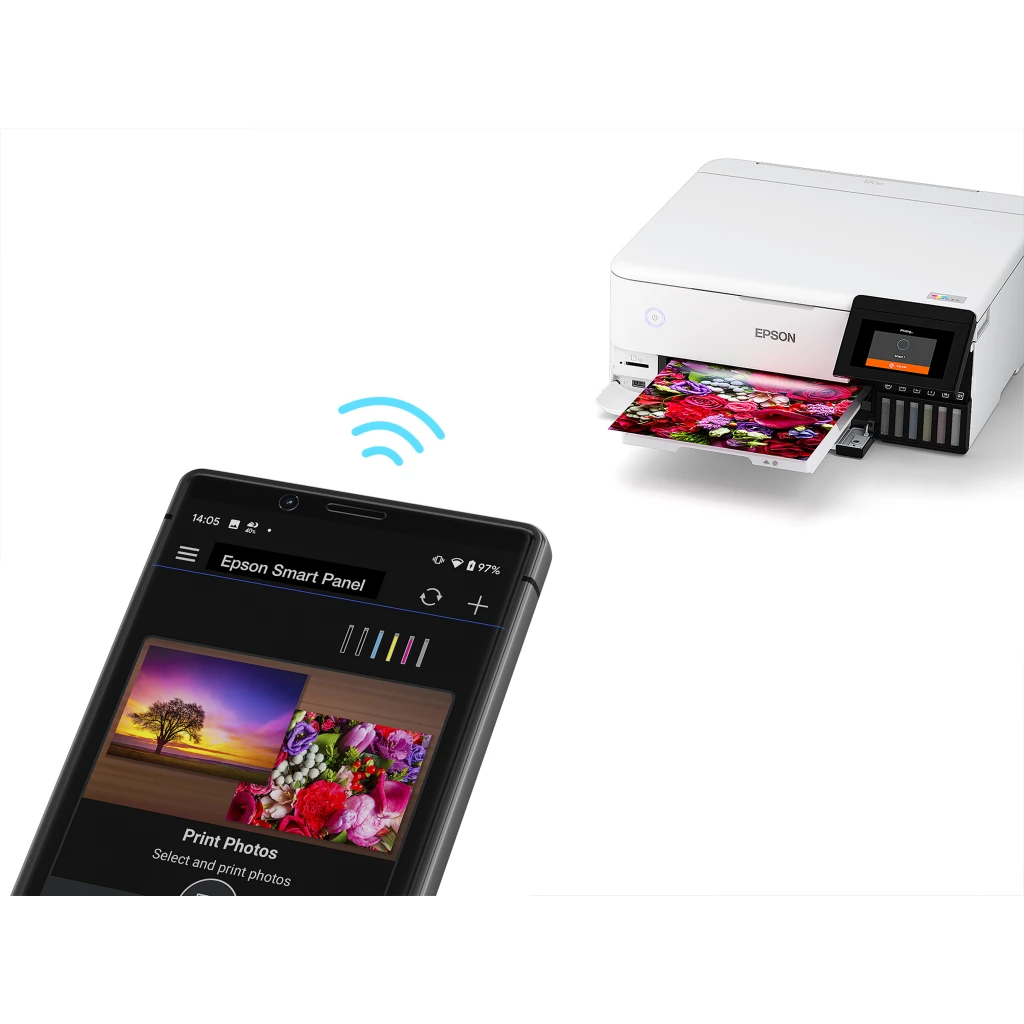 Imagen 5 de Impresora Multifunción Epson EcoTank L8160 Fotográfica A4 WiFi LAN USB