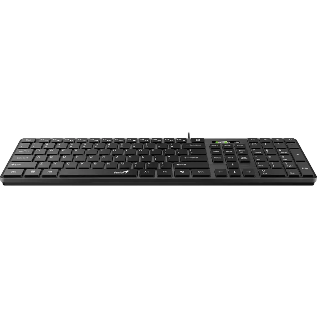 Imagen 3 de GENIUS TECLADO SLIM COPILOT USB BLACK-SLIMSTAR 126