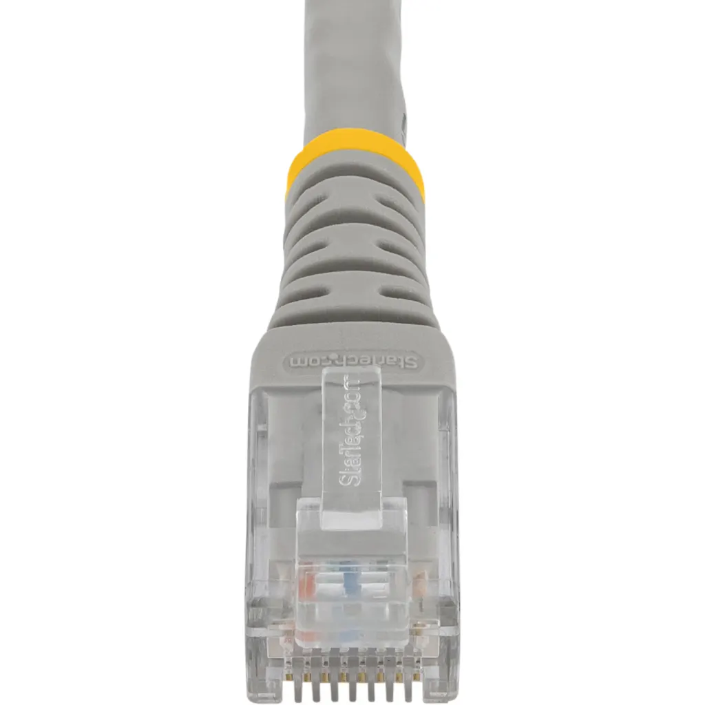 Imagen 3 de Cable de Red StarTech Cat6 UTP RJ45 Gigabit Ethernet ETL 91cm 3 ft Color GRIS