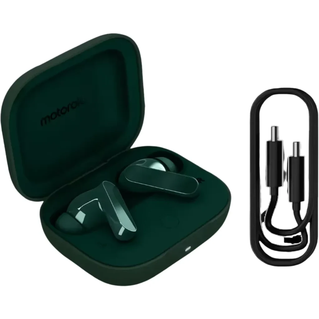 Imagen 1 de Motorola - Headphones - Wireless - Buds Posy Green