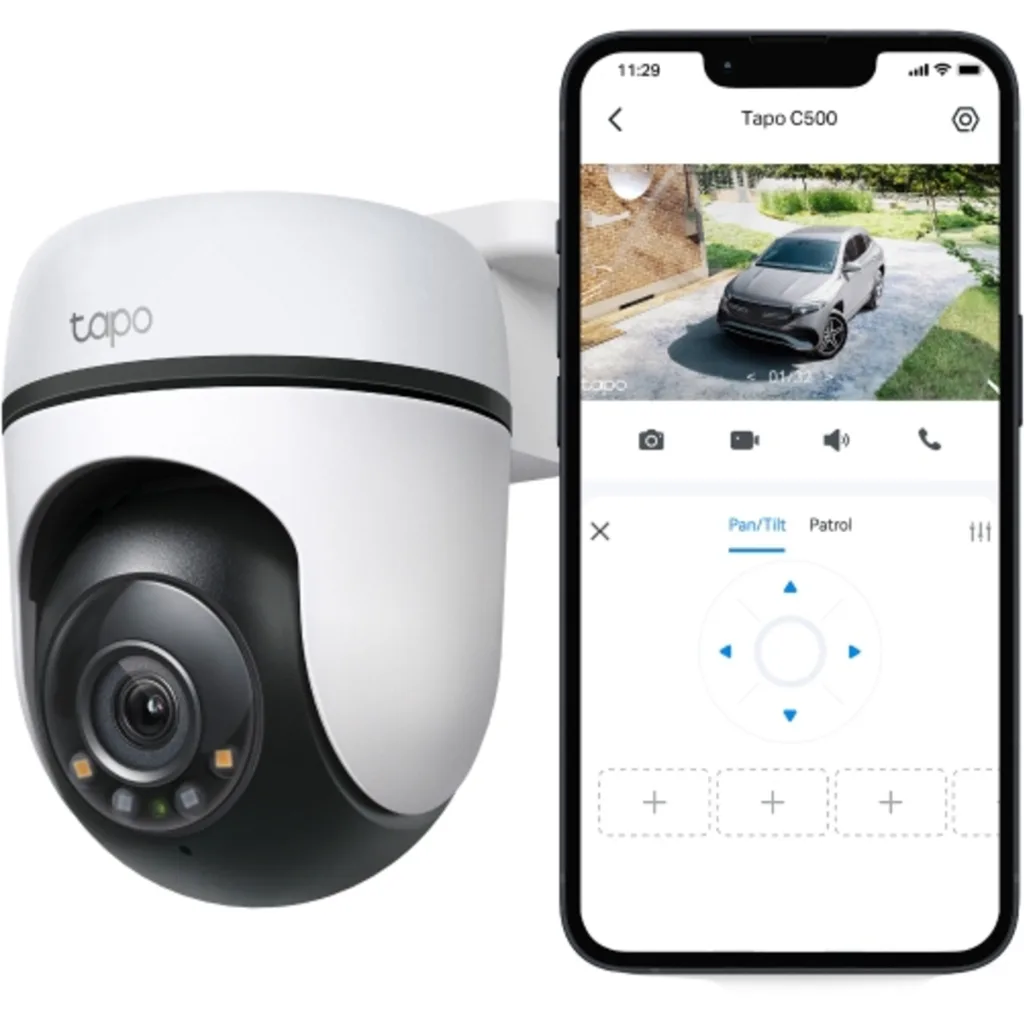 Imagen 3 de Tapo C500 V1 - Camara de vigilancia de red - en interior, para exteriores - resi