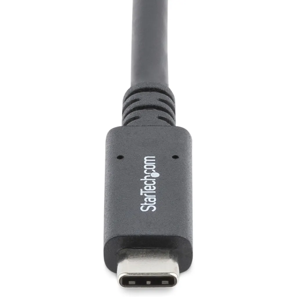 Imagen 4 de StarTech.com Cable de 1,8m USB-C a USB-C con capacidad para Entrega de Alimentación de 5A - USB TipoC - Cable de Carga USBC - USB 3.0 - Cable USB - USB-C (M) recto a USB-C (M) recto - USB 3.0 - 5 A - 1.8 m - compatibilidad con 4K - negro - para P/N: SV211HDUC