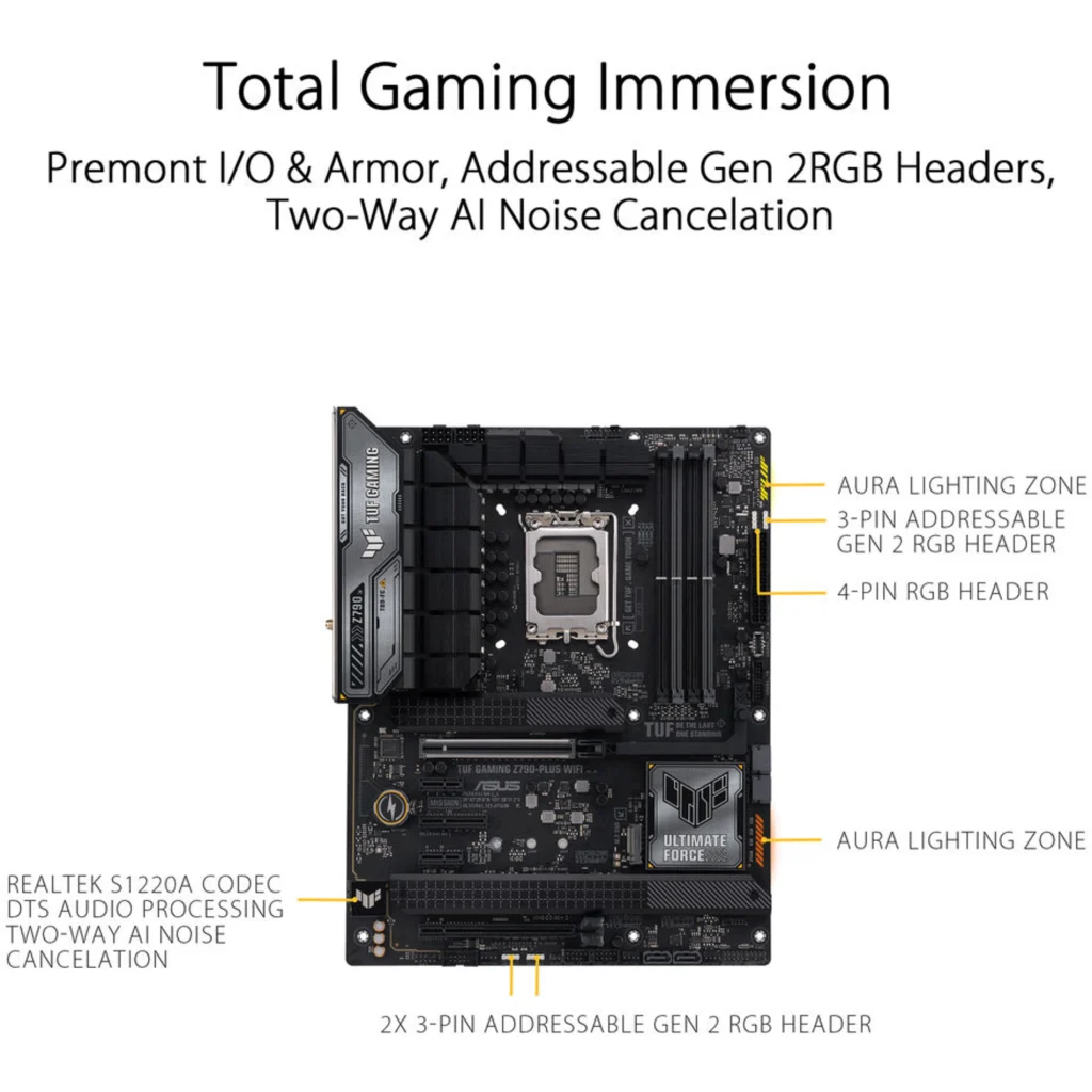 Imagen 17 de ASUS - Motherboard - TUF GAMING Z790-PLUS WIFI DDR5