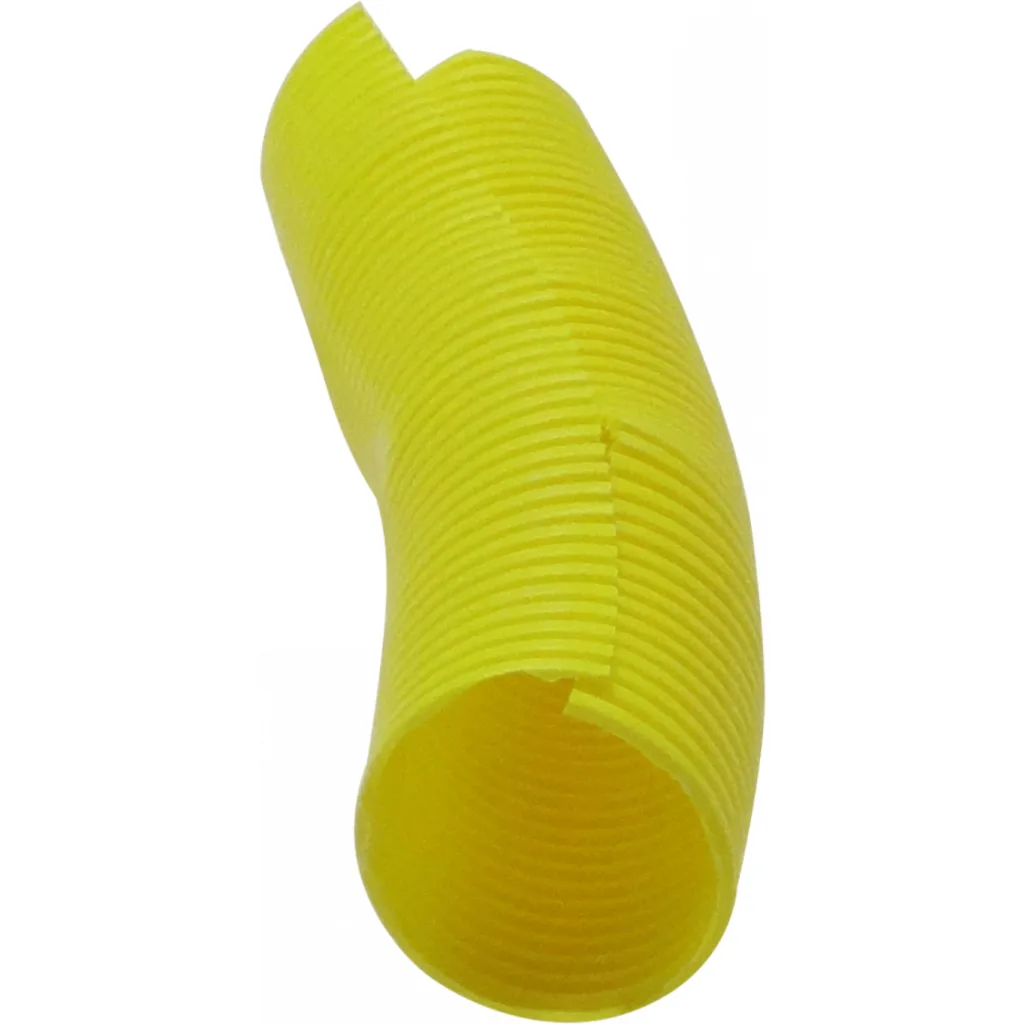 Imagen 2 de 25mt Tubo 55mm Manguera Flexible Abierta Amarilla PC+ABS LSZH